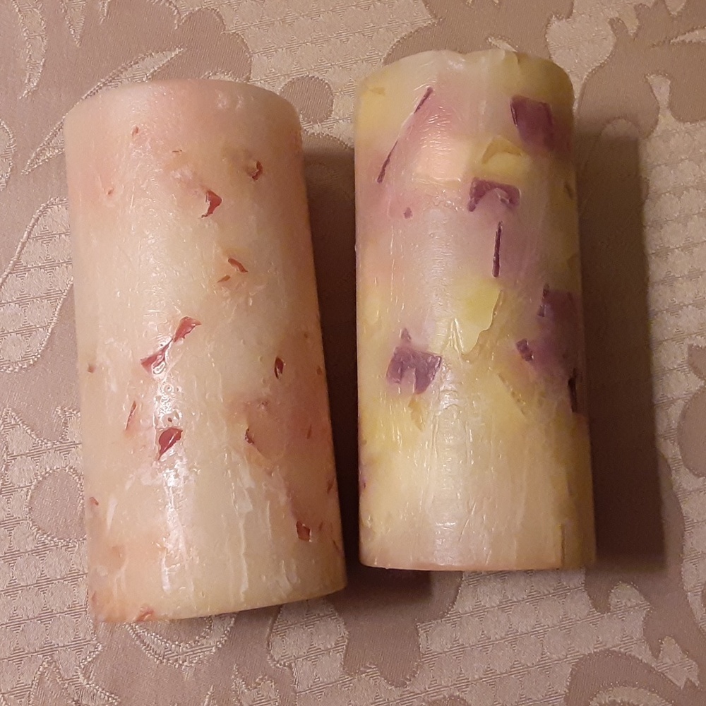 Candles Chunk Pillar Set
